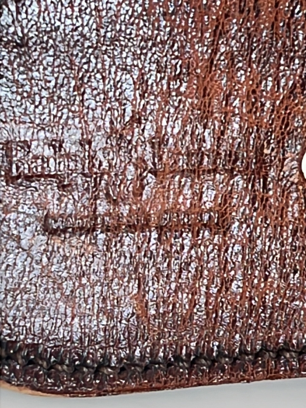 Ralph Lauren Leather Belt Vintage - Picture 10 of 12
